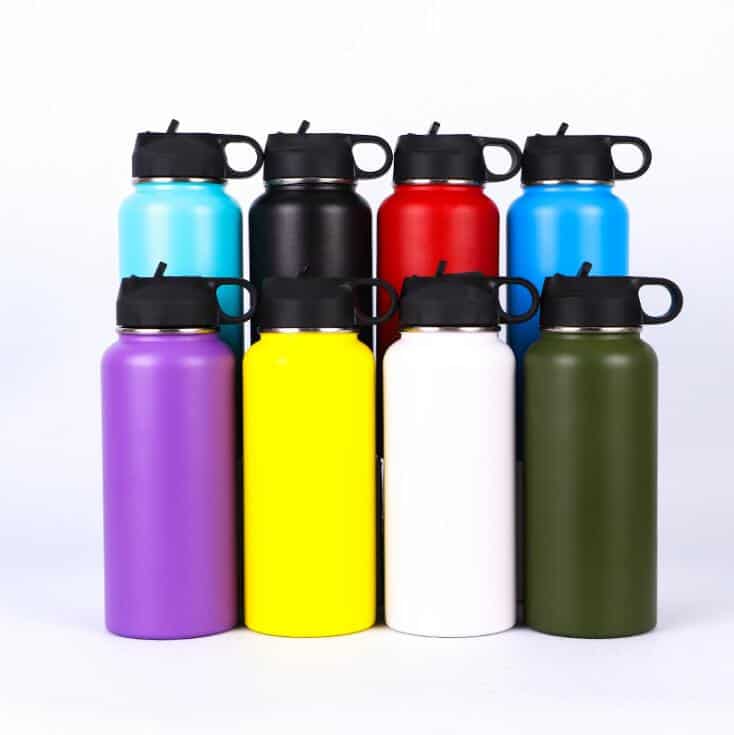 18oz/320z/40oz Insulated Sports Water Bottle | Etobillion